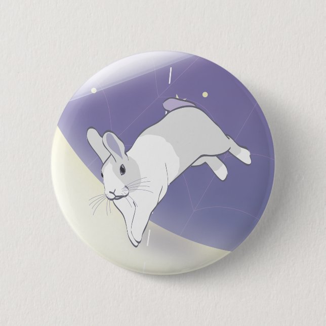 BADGE ROND 5 CM EN JEU DANS LES COSMOS (Devant)