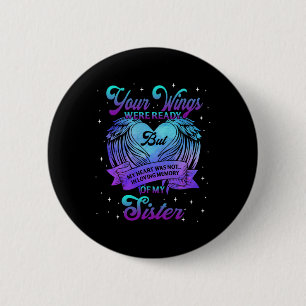 Badge Rond 5 Cm En Mémoire Amoureuse De Ma Soeur Prévention Suicid