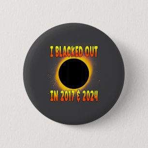 Badge Rond 5 Cm En Noir Total Solar 2017