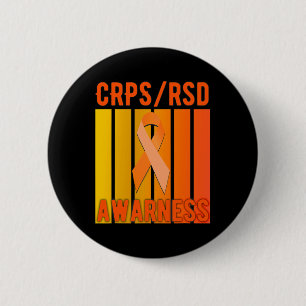 Badge Rond 5 Cm En Novembre Nous Portons Orange Rsdcrps Crps De Se