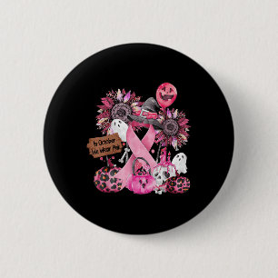 Badge Rond 5 Cm En Octobre Nous Portons Pink Ribbon Ghost Hallowee