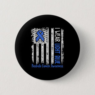 Badge Rond 5 Cm En Septembre Nous Portons Bleu Léger Cancer Prosta