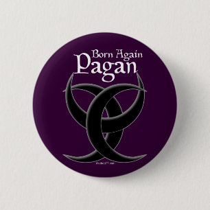 Badge Rond 5 Cm Encore soutenu bouton païen