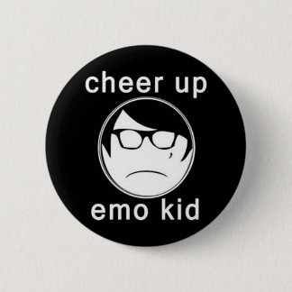 Badge Rond 5 Cm Encouragez l'enfant d'emo