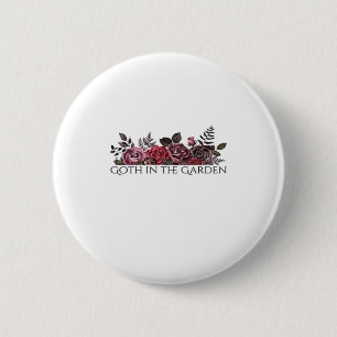 Badge Rond 5 Cm Encre Whimsigoth - Forêts Mystiques, Lunes Magique
