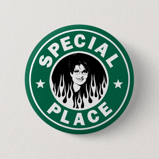 Badge Rond 5 Cm Endroit spécial dans l'enfer (Devant)