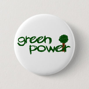 Badge Rond 5 Cm Énergie verte