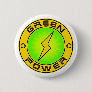 Badge Rond 5 Cm Énergie verte III