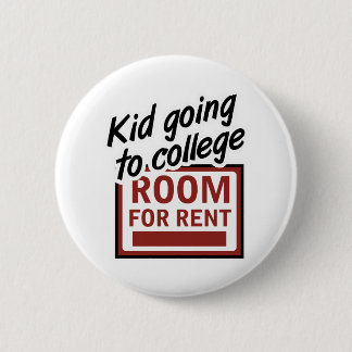 Badge Rond 5 Cm Enfant allant à la pièce d'université pour le