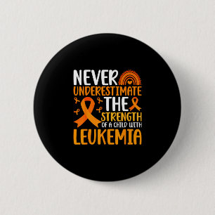 Badge Rond 5 Cm Enfant atteint de leucémie guerrier sensibilisatio