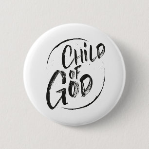 Badge Rond 5 Cm Enfant de Dieu