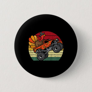 Badge Rond 5 Cm enfant monster camion turquie coucher de soleil ré