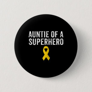 Badge Rond 5 Cm Enfant Pédiatrique Tante De Sensibilisation Au Can