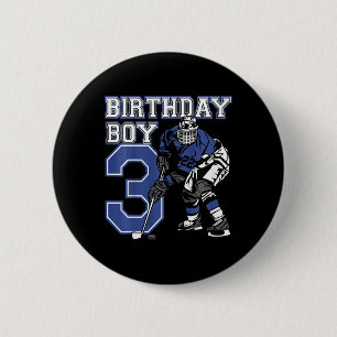Badge Rond 5 Cm Enfants 3 ans Fête d'anniversaire sur le thème de