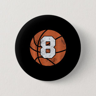 Badge Rond 5 Cm Enfants 8 ans Anniversaire Enfants Garçons Filles 