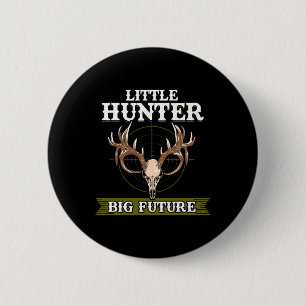Badge Rond 5 Cm Enfants Chasse Petit Chasseur De Cerfs T Chemise C