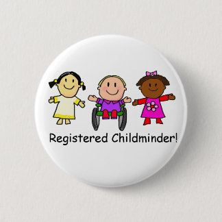 Badge Rond 5 Cm Enfants mineurs inscrits