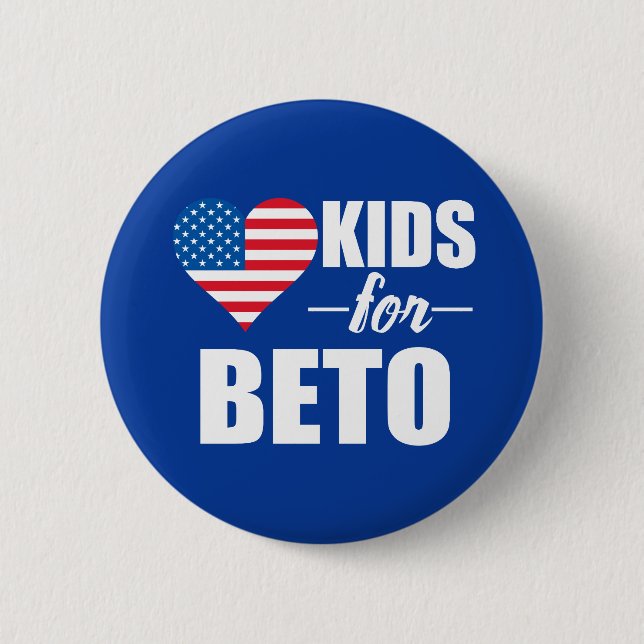 Badge Rond 5 Cm Enfants pour Beto (Devant)