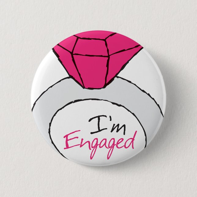 Badge Rond 5 Cm Engagé (Devant)