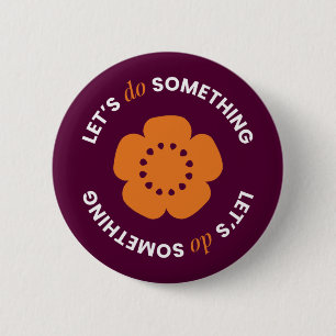 Badge Rond 5 Cm EngenderHealth : Faisons quelque chose - Bouton