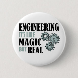 Badge Rond 5 Cm Engineering