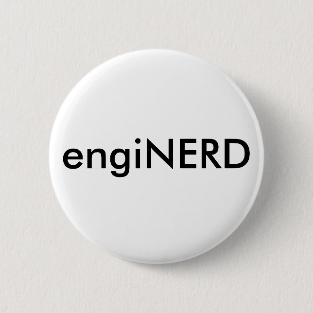 Badge Rond 5 Cm engiNERD (Devant)