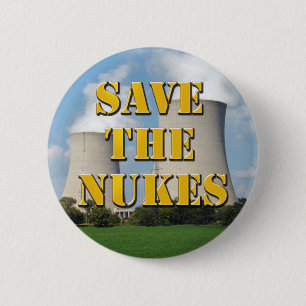 Badge Rond 5 Cm Enregistrer Les Nukes