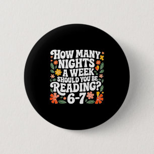 Badge Rond 5 Cm Enseignant 67 Combien de Soirées Par Semaine Devri