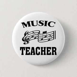 BADGE ROND 5 CM ENSEIGNANT DE MUSIQUE