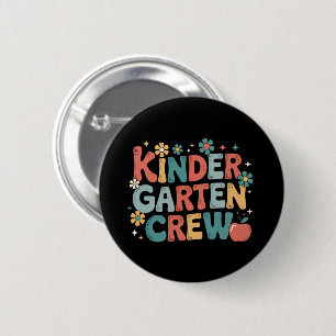 Badge Rond 5 Cm Enseignant Équipe de maternelle pour la rentrée sc