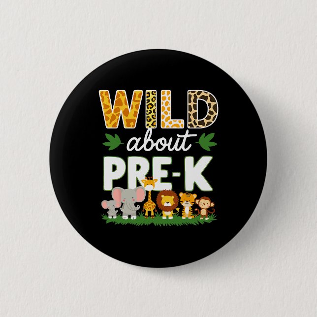 Badge Rond 5 Cm Enseignant pré-maternelle  (Devant)