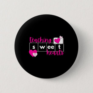 Badge Rond 5 Cm Enseignants Chéris Professeur de Lecture Science d