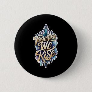 Badge Rond 5 Cm Ensemble, Nous Nous Leissons.