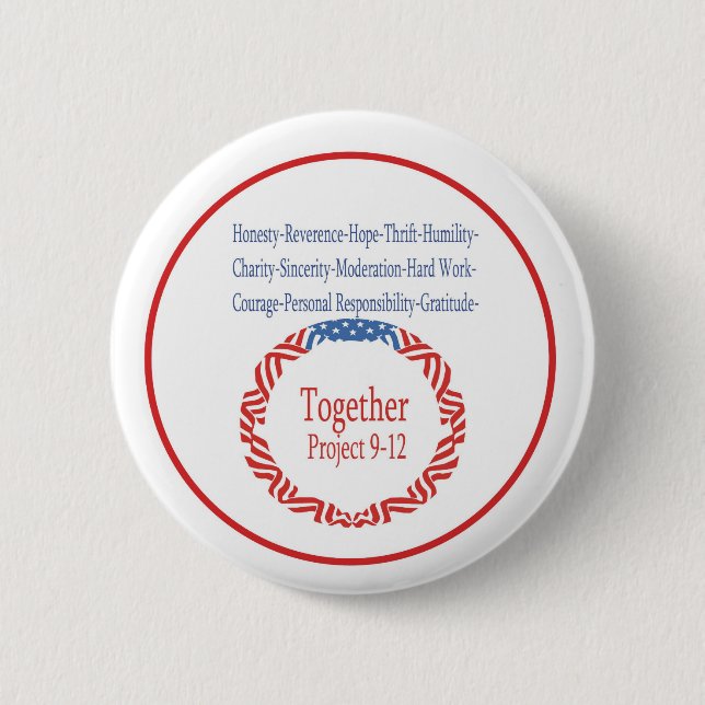 Badge Rond 5 Cm Ensemble, projet 9-12 (Devant)