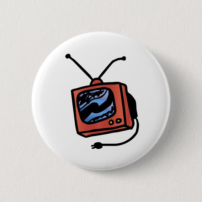 Badge Rond 5 Cm Ensemble TV (Devant)