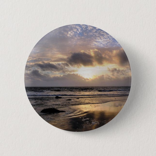 BADGE ROND 5 CM ENSOLEIL (Devant)