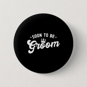Badge Rond 5 Cm Enterrement de vie de garçon du futur marié 