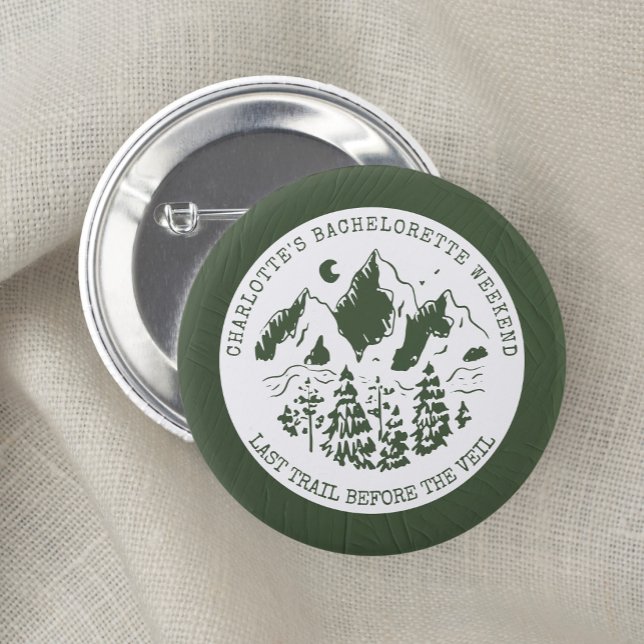 Badge Rond 5 Cm Enterrement de vie de jeune fille simple moderne d (Créateur téléchargé)