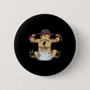 Badge Rond 5 Cm Entraînement de fitness Muay Thai de kickboxing pa