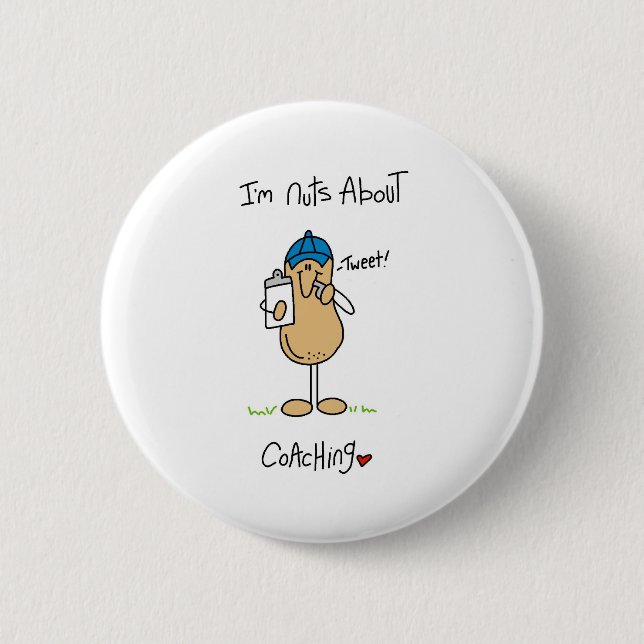 Badge Rond 5 Cm Entraînement de l'écrou (Devant)