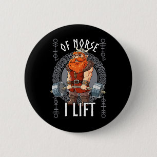 Badge Rond 5 Cm Entraînement de musculation de gym de Norse I Lift