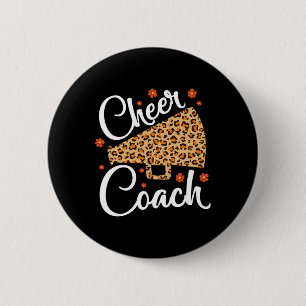 Badge Rond 5 Cm Entraîneur de cheer Props de cheerleading Mignon C
