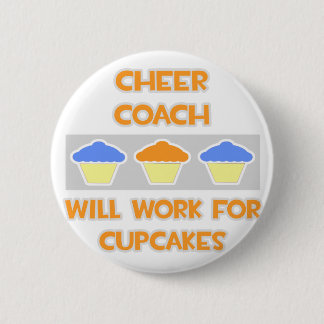 Badge Rond 5 Cm Entraîneur... Fonctionnera Pour Les Cupcakes