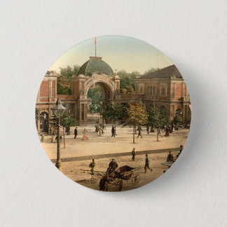 Badge Rond 5 Cm Entrée Copenhague Danemark de parc de Tivoli