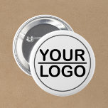 Badge Rond 5 Cm Entreprise de logo personnalisé<br><div class="desc">Bouton d'affaires de logo personnalisé - Customisez ce design à votre goût! Téléchargez simplement votre photo et créez votre bouton personnalisé. Vous pouvez également TRANSFÉRER ce DESIGN à d'autres produits Zazzle et l'adapter à la plupart des articles. Cliquez sur le bouton "Modifier la conception" ou "Personnaliser ce modèle" pour ajouter,...</div>