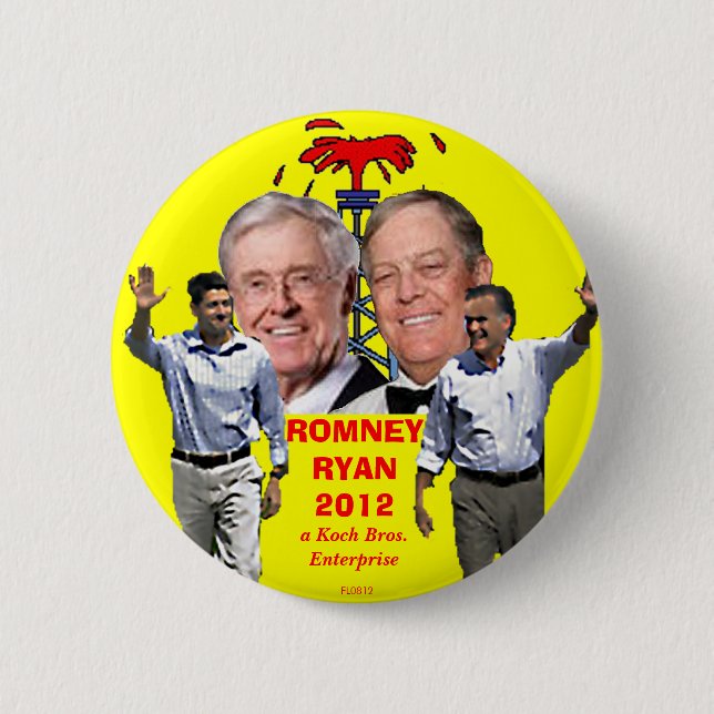 Badge Rond 5 Cm Entreprise huileuse - bouton (Devant)