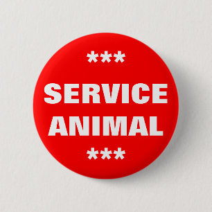 Badge Rond 5 Cm Entretenez l'étiquette animale