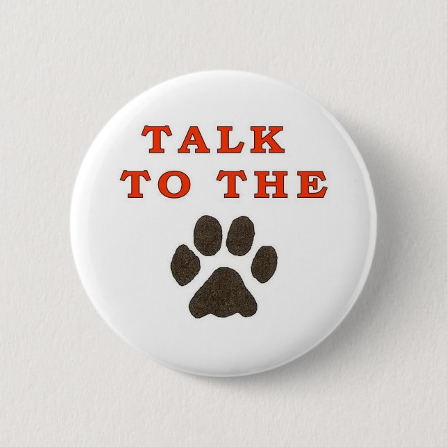 BADGE ROND 5 CM ENTRETIEN À LA PATTE (Devant)