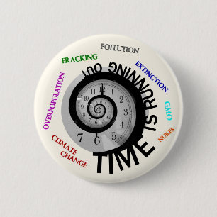 Badge Rond 5 Cm Environnementalisme