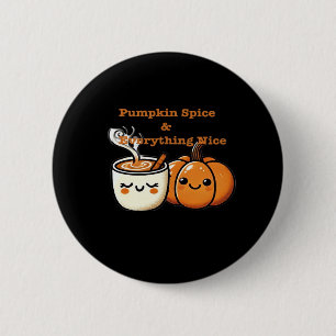 Badge Rond 5 Cm Épices citrouilles et tout Nice - Automne automne